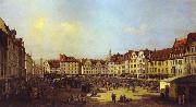Bernardo Bellotto The Old Market Square in Dresden 4 oil painting artist